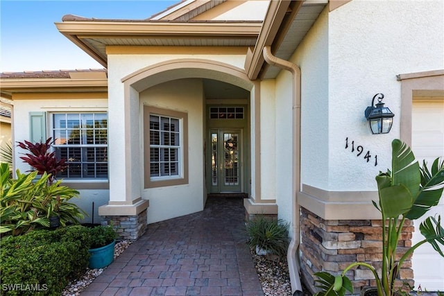 view of entrance to property