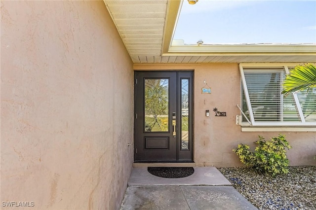 view of entrance to property