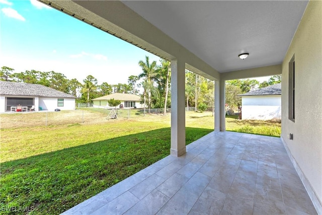 exterior space featuring a patio