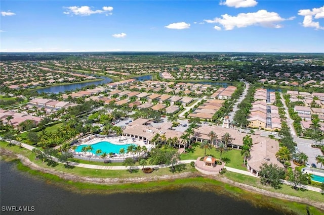 7912 Umberto Ct, Naples, FL 34114 - aerial view featuring a water view