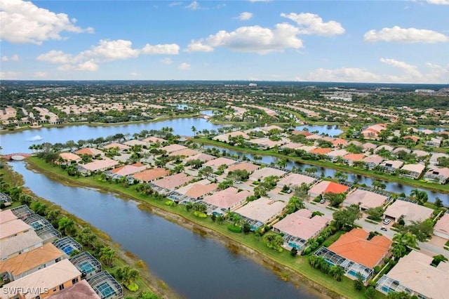 7912 Umberto Ct, Naples, FL 34114 - birds eye view of property with a water view