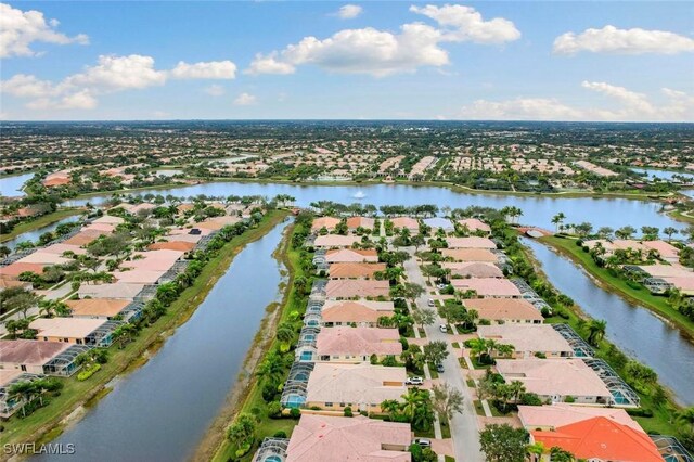7912 Umberto Ct, Naples, FL 34114 - aerial view with a water view
