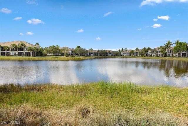 property view of water