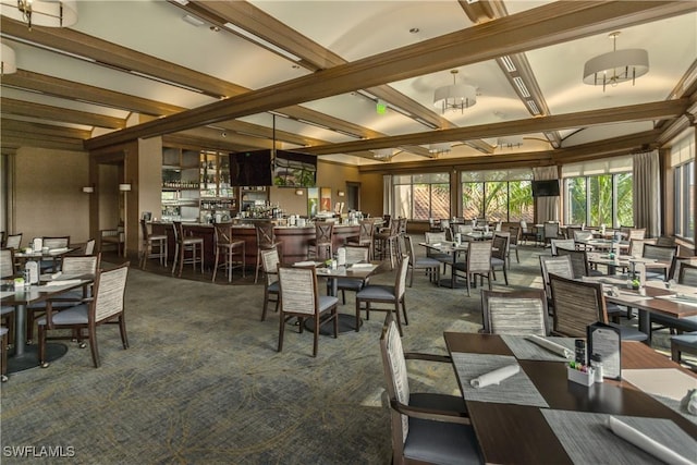 28131 Edenderry Ct, Bonita Springs, FL 34135 - view of carpeted dining space