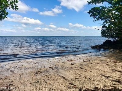 property view of water featuring a view of the beach