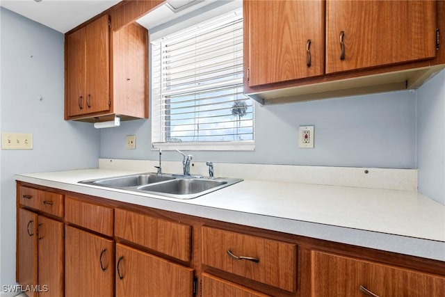 kitchen featuring sink