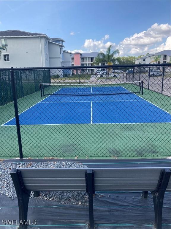 view of sport court