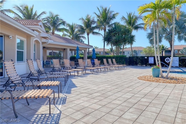 view of patio