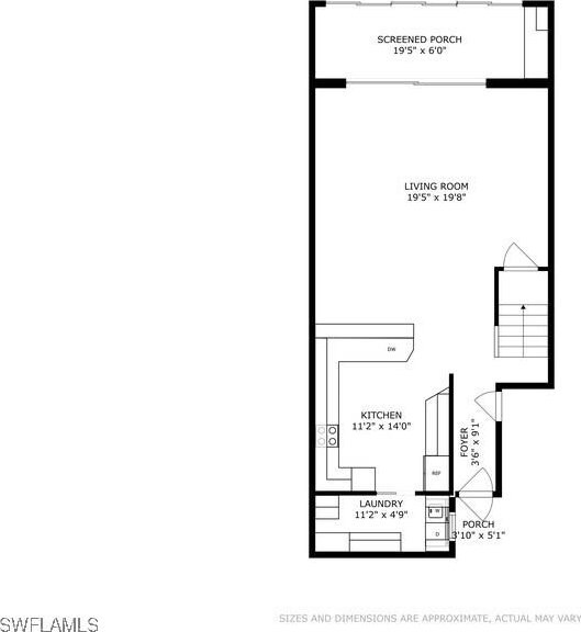 1400 Blue Point Ave Unit 207, Naples, FL 34102 - property floor plan