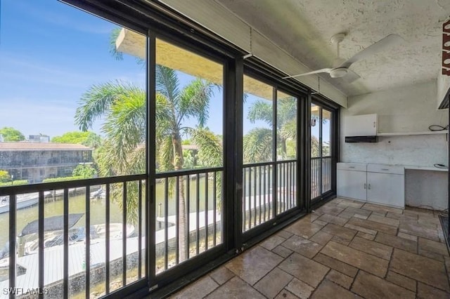 1400 Blue Point Ave Unit 207, Naples, FL 34102 - view of unfurnished sunroom