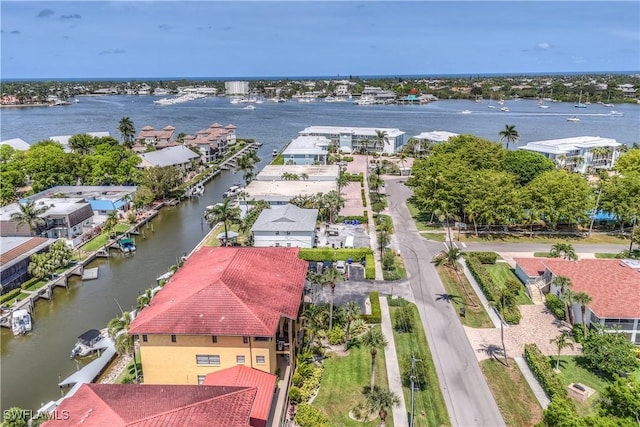 1400 Blue Point Ave Unit 207, Naples, FL 34102 - aerial view of residential area with a large body of water