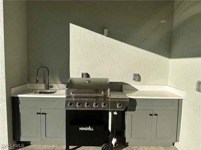 kitchen featuring sink