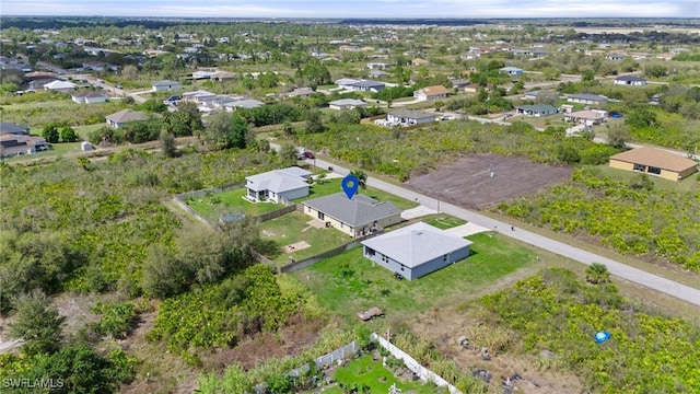 birds eye view of property featuring a residential view