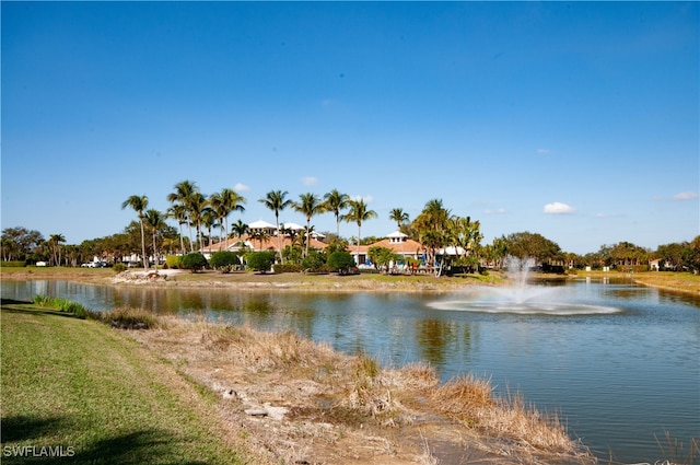 property view of water