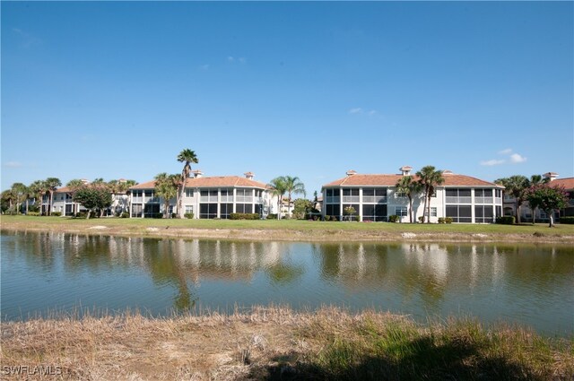 water view with a residential view