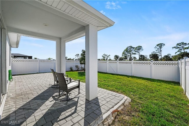 view of patio / terrace