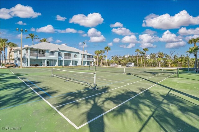 view of sport court