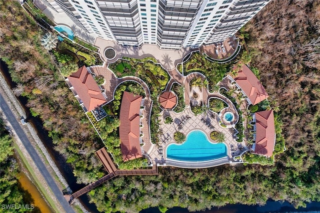 aerial view