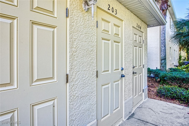 view of property entrance