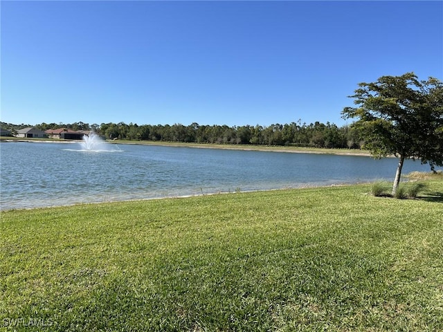property view of water