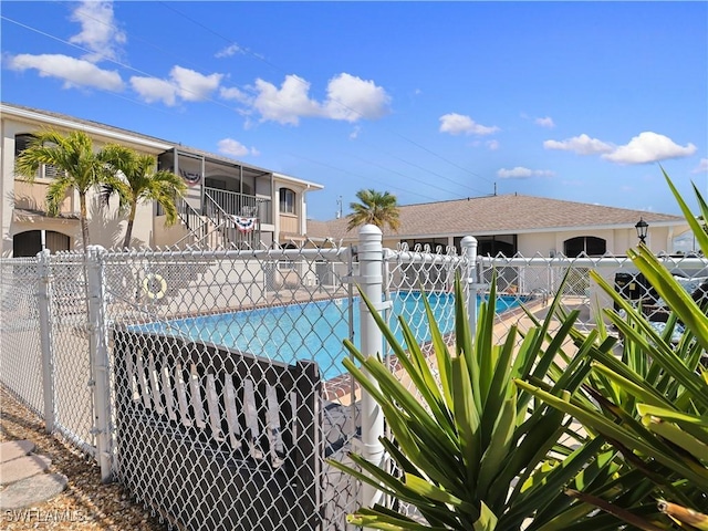 view of pool