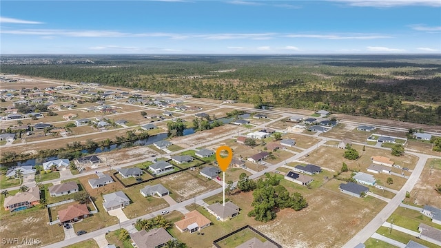 bird's eye view featuring a residential view