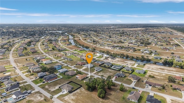 birds eye view of property featuring a residential view