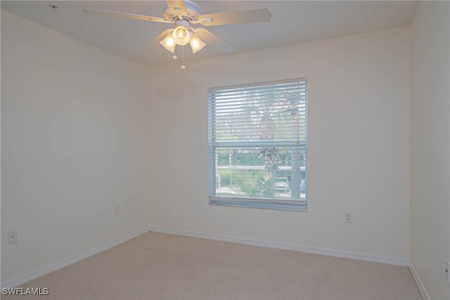 19930 Barletta Ln Unit 1324, Estero, FL 33928 - carpeted spare room featuring baseboards and a ceiling fan