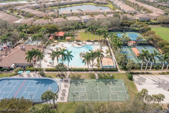 19930 Barletta Ln Unit 1324, Estero, FL 33928 - birds eye view of property with a water view and a residential view