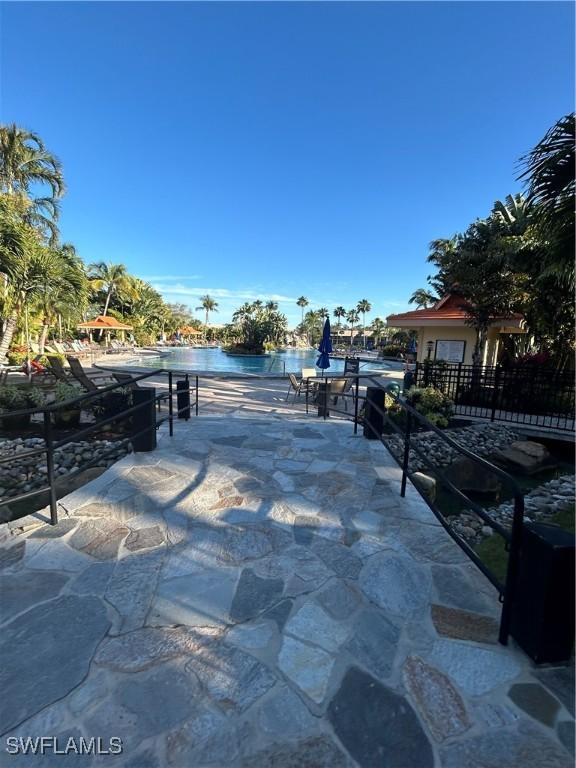 view of property's community featuring a water view