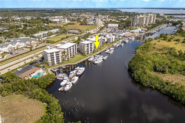 3458 Hancock Bridge Pkwy Unit 114, North Fort Myers, FL 33903 - bird's eye view of a large body of water