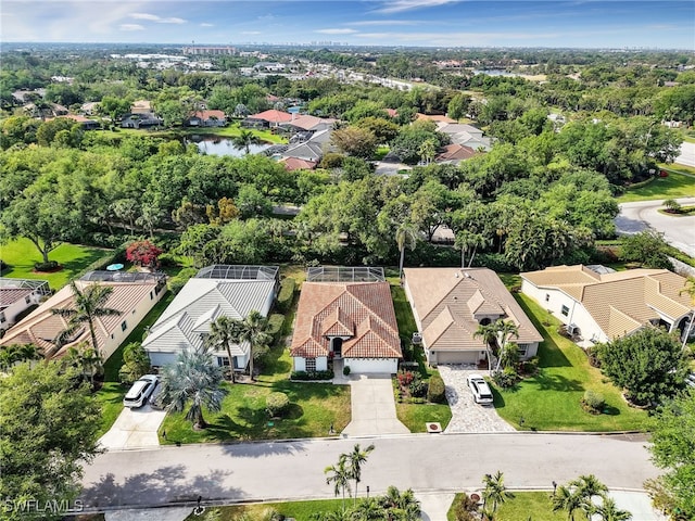 8850 Springwood Ct, Bonita Springs, FL 34135 - drone / aerial view featuring a residential view