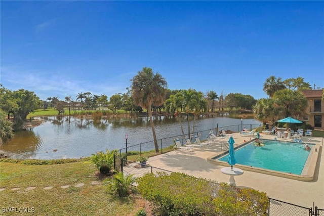 5595 Rattlesnake Hammock Rd Unit C-19, Naples, FL 34113 - community pool featuring a water view and a patio