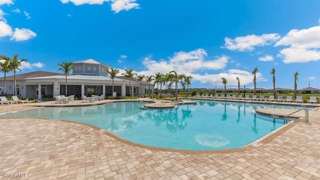 2609 Table Coral Trl, North Fort Myers, FL 33903 - community pool with a patio