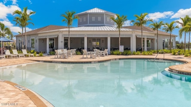 2609 Table Coral Trl, North Fort Myers, FL 33903 - community pool with a patio