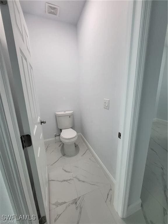 bathroom with toilet