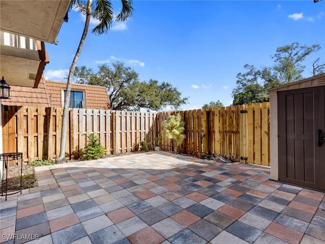 view of patio