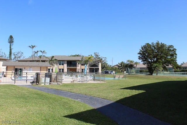 16881 Davis Rd Unit 712, Fort Myers, FL 33908 - view of property's community featuring a lawn