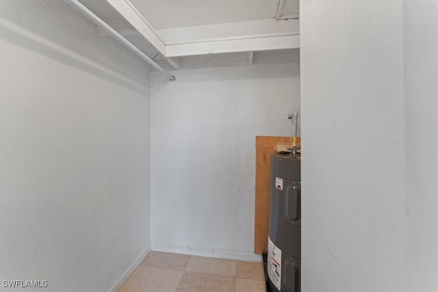 4345 27th Ct SW Unit 204, Naples, FL 34116 - spacious closet with electric water heater