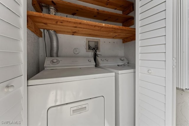 4345 27th Ct SW Unit 204, Naples, FL 34116 - laundry area with independent washer and dryer
