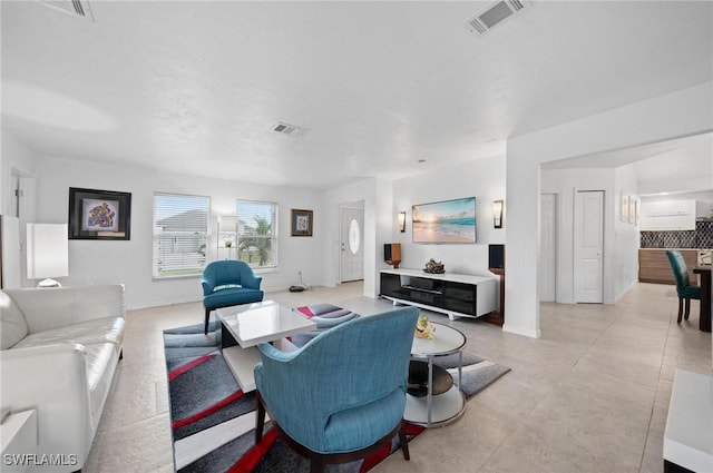 view of living room