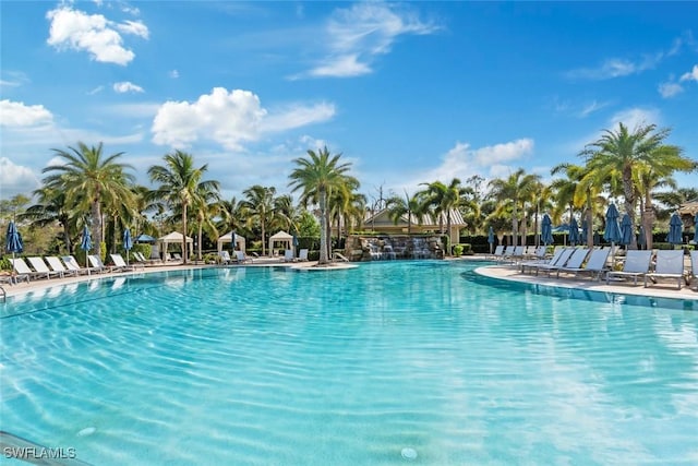 view of swimming pool