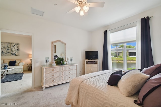 15011 Sandpiper Preserve Blvd Unit 106, Fort Myers, FL 33919 - carpeted bedroom with a ceiling fan