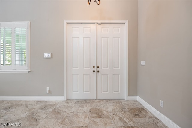 2534 Verdmont Ct, Cape Coral, FL 33991 - foyer entrance with baseboards