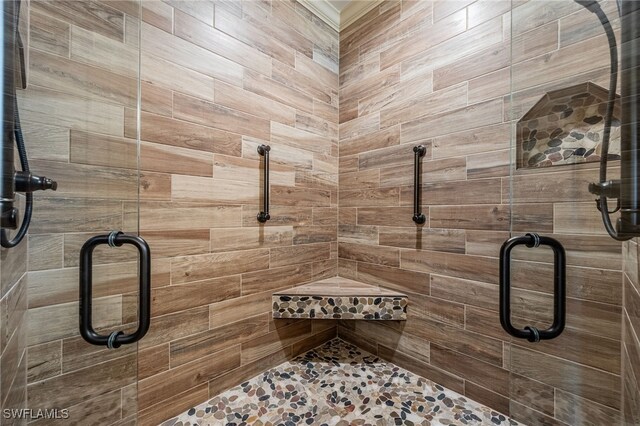 2534 Verdmont Ct, Cape Coral, FL 33991 - bathroom featuring a stall shower