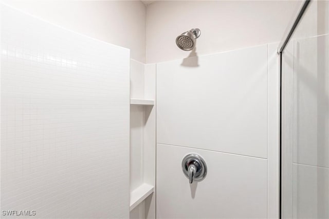 room details featuring walk in shower