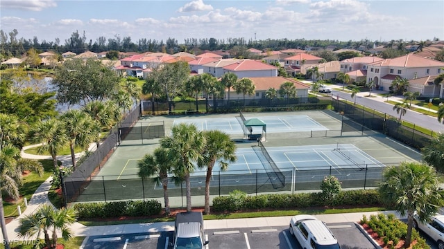 view of sport court