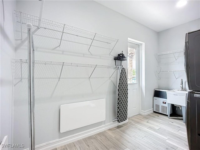 7684 County Rd 78, Fort Denaud, FL 33935 - spacious closet featuring light wood-style flooring