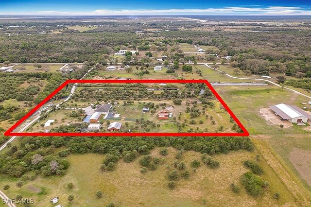 7684 County Rd 78, Fort Denaud, FL 33935 - drone / aerial view