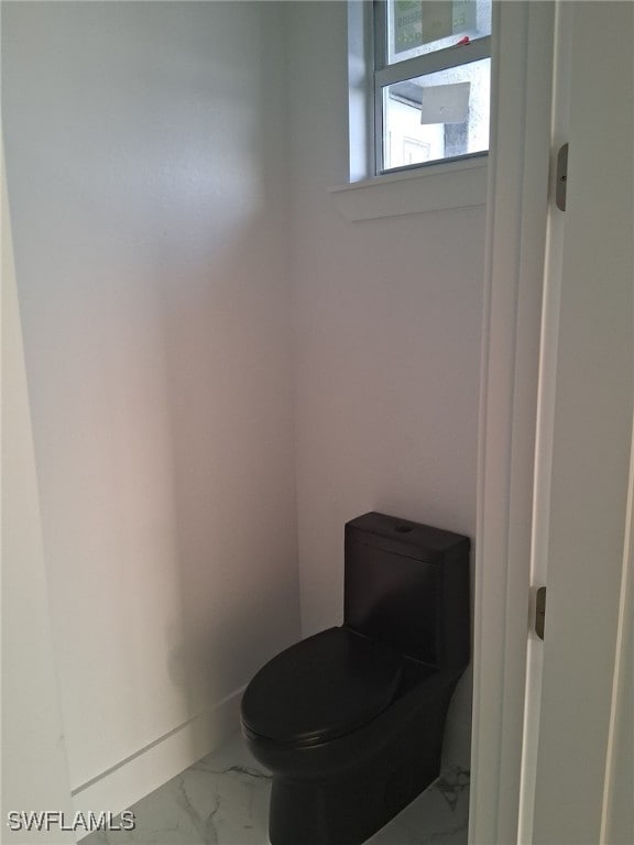 bathroom with toilet